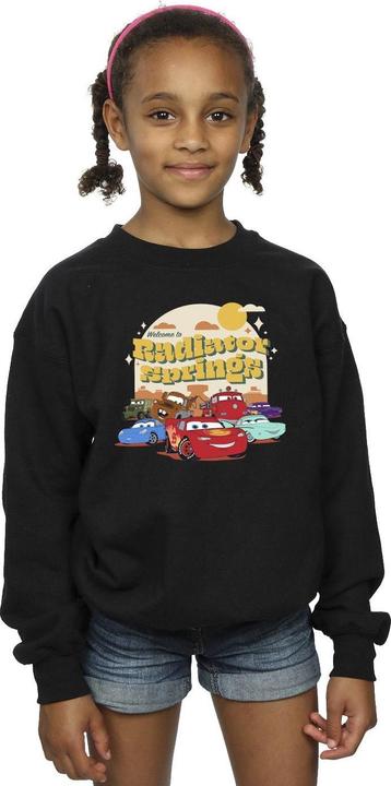 Actual product image Disney Girls Cars Radiator Springs Group Sweatshirt (152, 158)