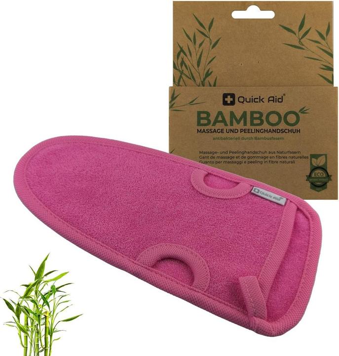 Actual product image Quick Aid Massage and exfoliating glove