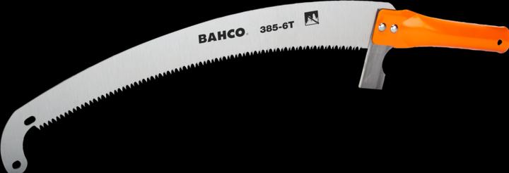 Actual product image Bahco Branch saw for telescopic handles with 6 teeth, tubular steel handle, extended hook and