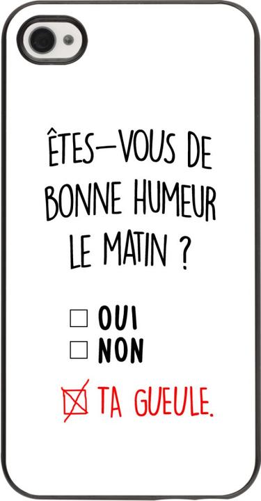 Produktbild PhoneLook Hülle Bonne humeur matin (Apple iPhone 4)