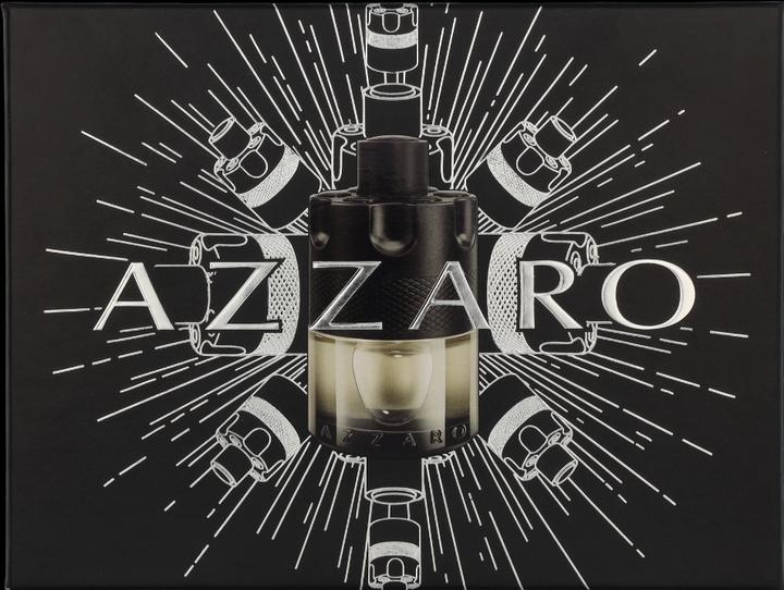 Actual product image Azzaro The Most Wanted Intense EDT Gift Set 100ml and EDT Minis 2 x 10ml 100ml (Eau de toilette, 120 ml)