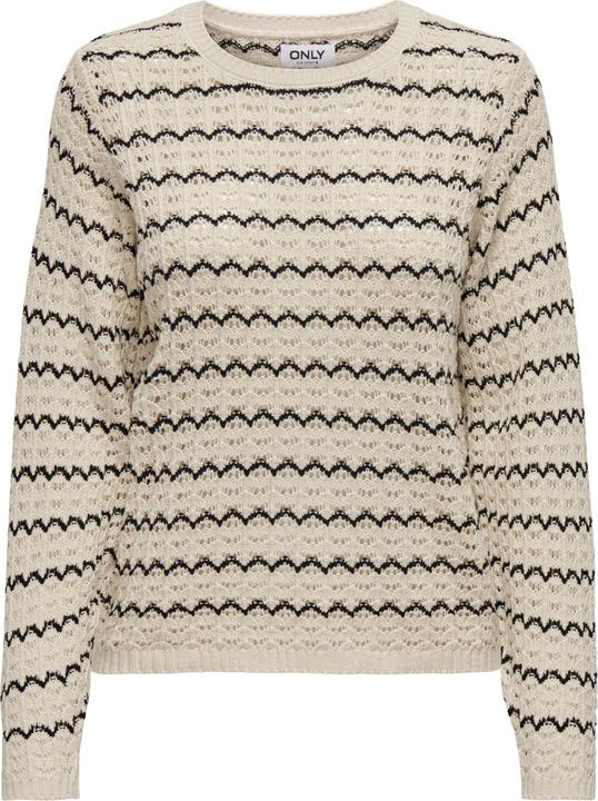 Only Normal geschnitten Rundhals Pullover Strickpullover (L)