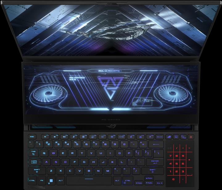 Productafbeelding ASUS ROG Zephyrus Duo 16 RTX 3080Ti (16", AMD Ryzen 9 6900HX, 64 GB, 2000 GB, NL)