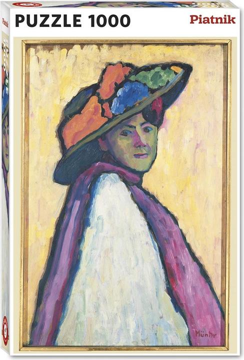 Actual product image Piatnik Münter - Portrait of Marianne von Werefkin (1000 pieces)