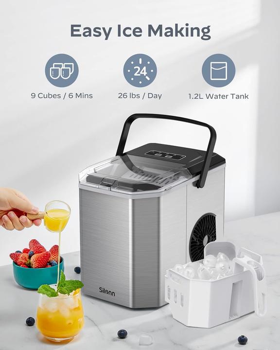 Produktbild Silonn Eiswürfelmaschine