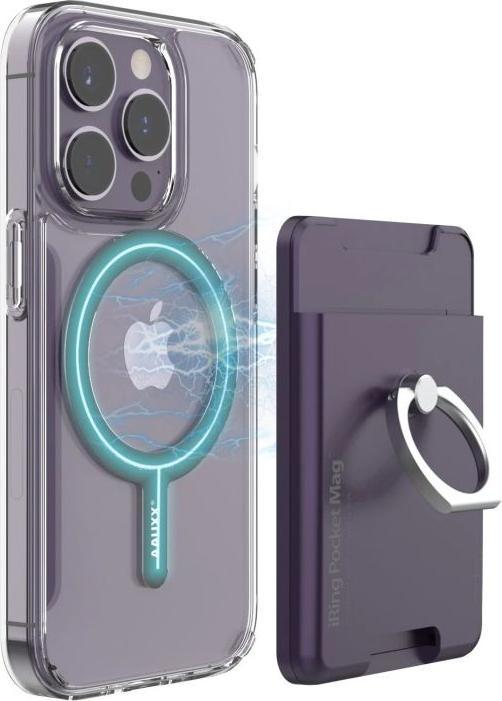 Immagine prodotto Iring Supporto Pocket Mag Nero per iPhone MagSafe