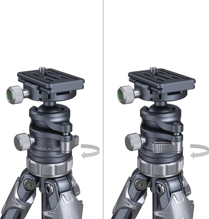 Produktbild SmallRig Lightweight Travel Tripod AP-02 4222B (Metall)