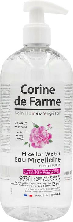Produktbild Corine de Farme Purity micellar water (Puder, 500 ml)