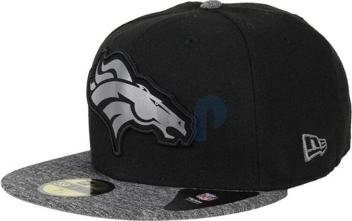New Era NFL - Denver Broncos - Grey Collection 59Fifty Cap schwarz 7 1/4 (56)