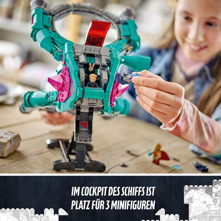 Actual product image LEGO The Guardians' new ship (76255, LEGO Marvel)