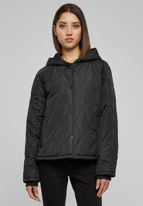 Immagine prodotto Urban Classics Ladies Oversized Diamond Quilted Hooded Jacket (XS)