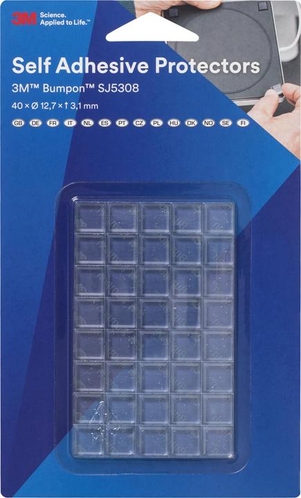 3M Schutzpuffer (Anschlagdämpfer, 40 Stück)