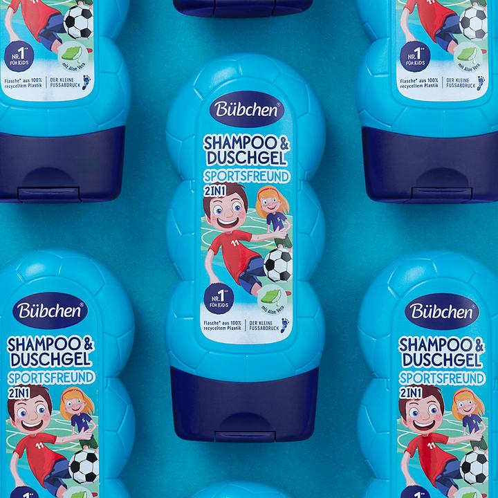 Actual product image Bübchen Shampoo & Shower Gel 230ml Sportsfriend