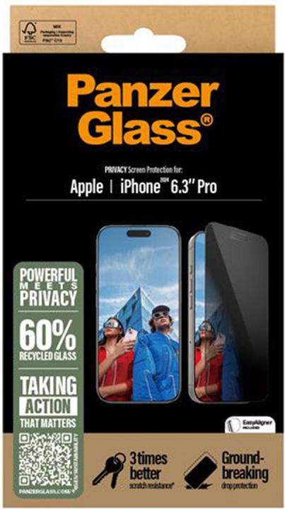 Produktbild PanzerGlass Ultra-Wide Fit (1 Stück, Apple iPhone 16 Pro)
