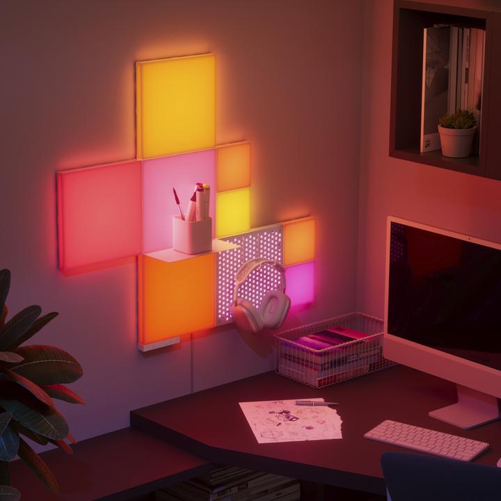 Image du produit Nanoleaf Blocks Extension 4 Panneaux LED petits (70 lm)
