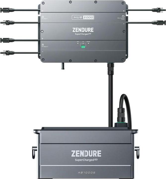 Produktbild Zendure SolarFlow Set Smart PV Hub mit Erweiterungsbatterie