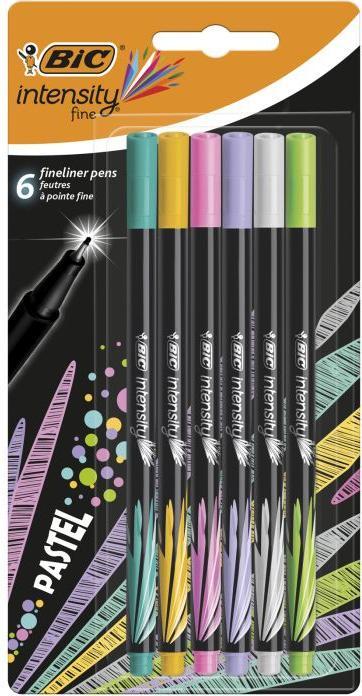 Produktbild Bic INTENSITY - Feinschreiber (Mehrfarbig, 6 x)