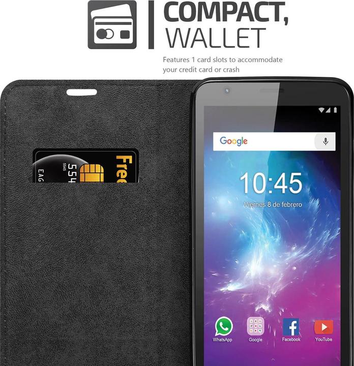 Actual product image Cadorabo Book Invisible Magnet Cover (ZTE Blade L8)