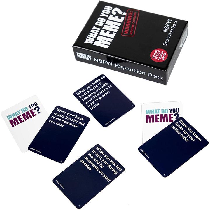 Actual product image Martinex What Do You Meme? NSFW Expansion (ENG) (40862314) (English)