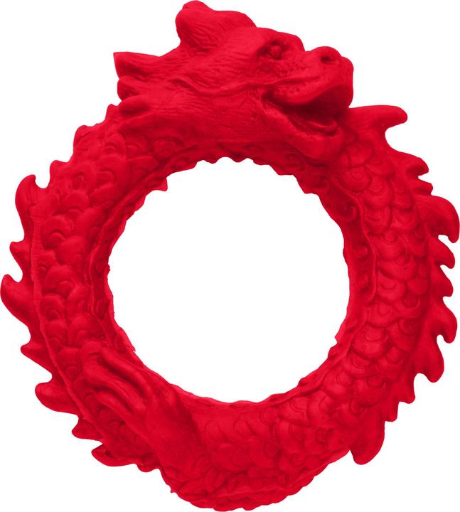 Creature Cocks XR Brands Opkomst van de Draak Siliconen Cock Ring Rood (4 cm)