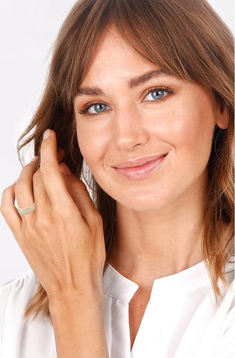 Produktbild Elli Bandring, Kristall Ring (52, 925 Silber)