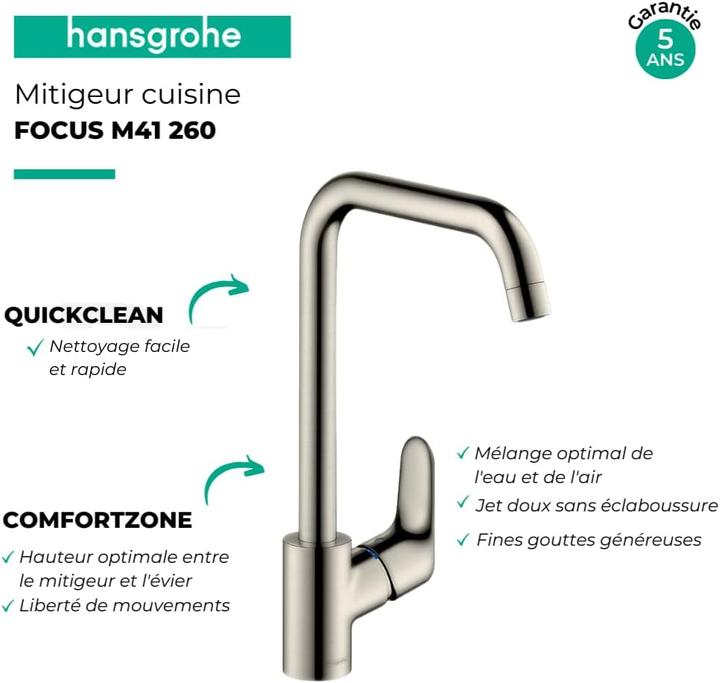 Produktbild hansgrohe Focus Küchenarmatur
