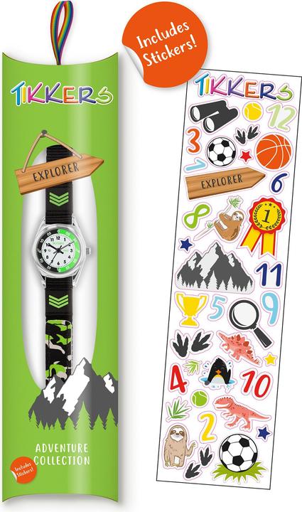 Produktbild Tikkers Velcro Time Teacher (Analoguhr, 26 mm)