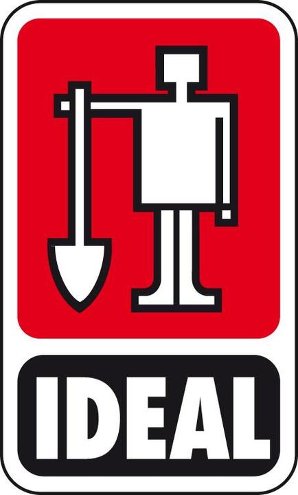 Actual product image Idealspaten Hand shovel wide long handle