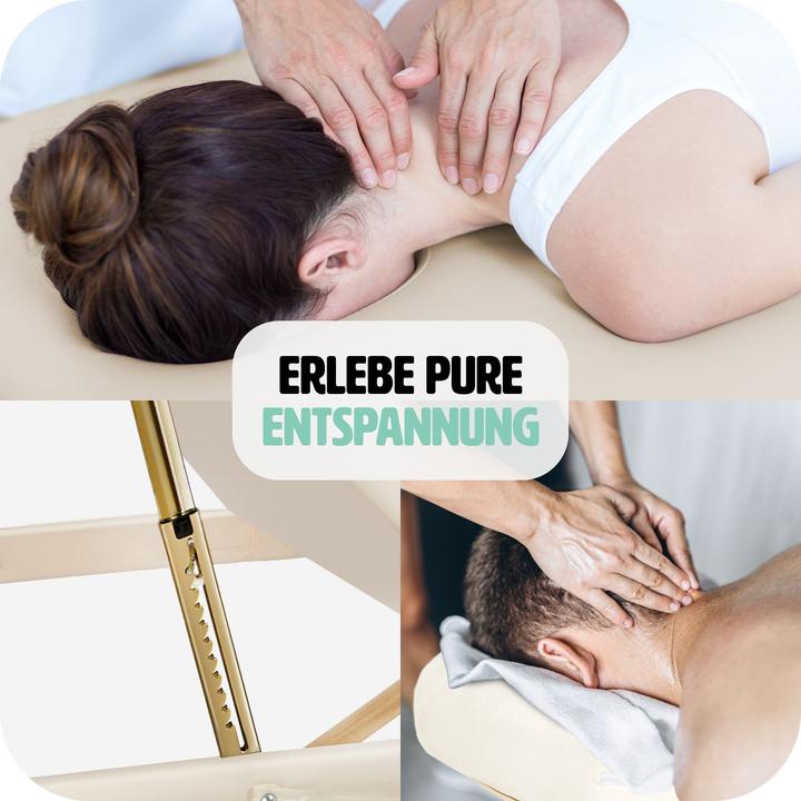 Immagine prodotto tectake Lettino da massaggio a 3 zone