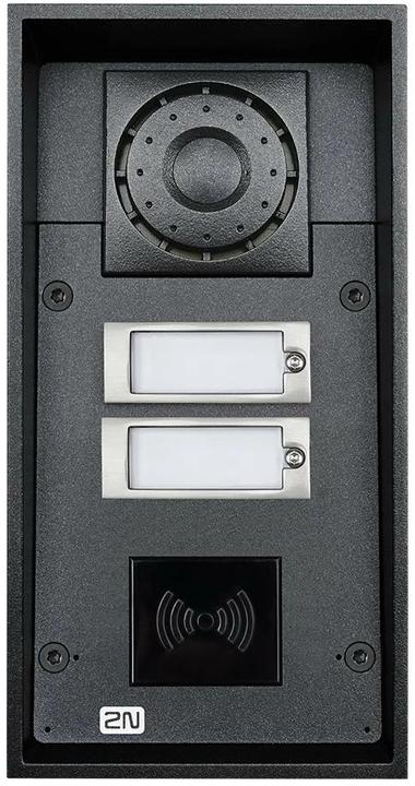 2N IP Türstation IP Force - 2 Tasten, Leser (Ethernet)