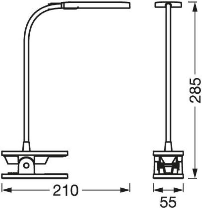Actual product image Ledvance Panan Clip Square (80 lm)