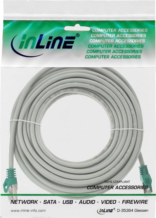 Actual product image InLine Crossover patch cable (F/UTP, CAT5e, 10 m)
