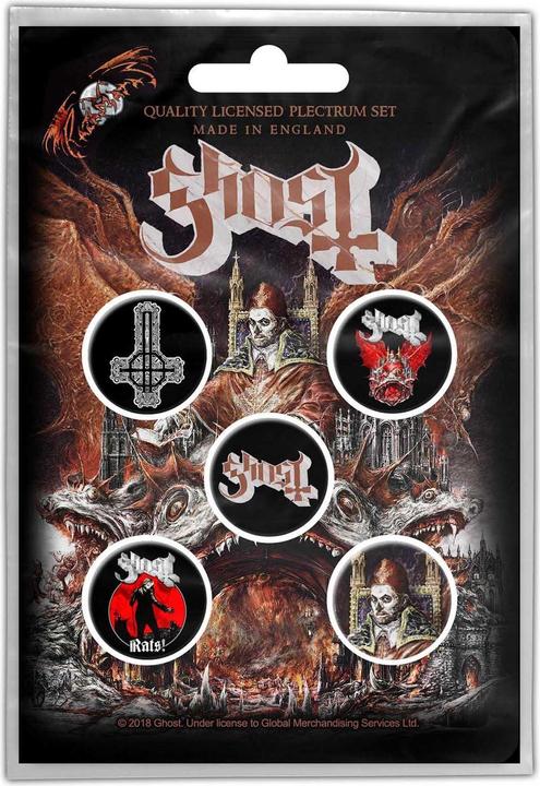 Actual product image Ghost Prequelle Badge Set (Pack of 5)