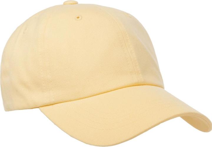 Actual product image Flexfit Peach cotton twill dad cap (One size)