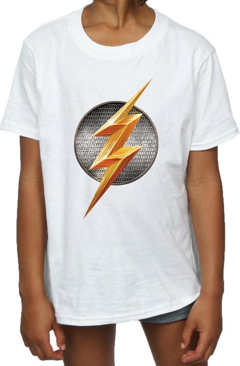 Immagine prodotto Justice League Movie Flash Emblem Maglietta Ragazze (128)