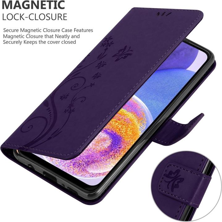 Immagine prodotto Cadorabo Custodia a libro floreale per Samsung Galaxy A23 4G (Samsung Galaxy A23)