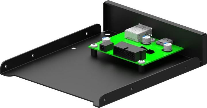 Actual product image Gembird Panel przedni 3.5" USB 3.1 Type-A + Type-C (USB 3.0)