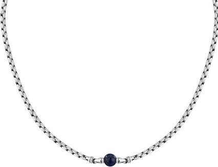 Actual product image Morellato Steel Necklace With Lapis Lazuli Pietre S1745
