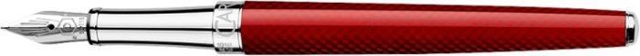 Image du produit Caran d'Ache Stylo Plume Cada Leman Slim Rouge M (Rouge)