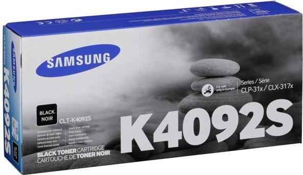 Produktbild Samsung HP Toner CLT-K4092S Black SU138A (BK)