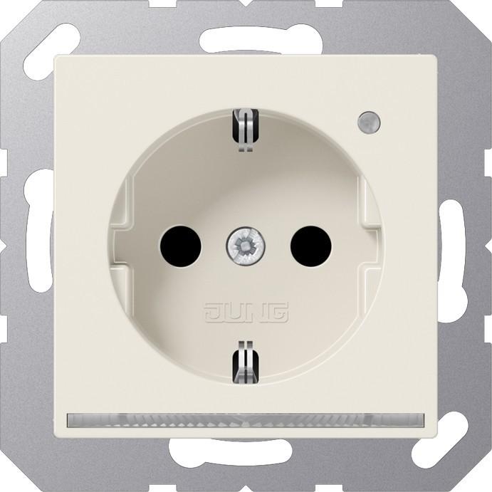 Actual product image JUNG SCHUKO socket outlet 16A 250V A 1520-O LNW