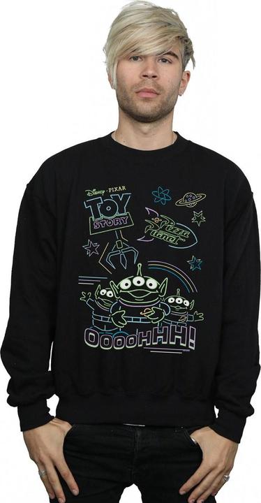 Produktbild Disney Toy Story Neon Little Green Men Sweatshirt (M)