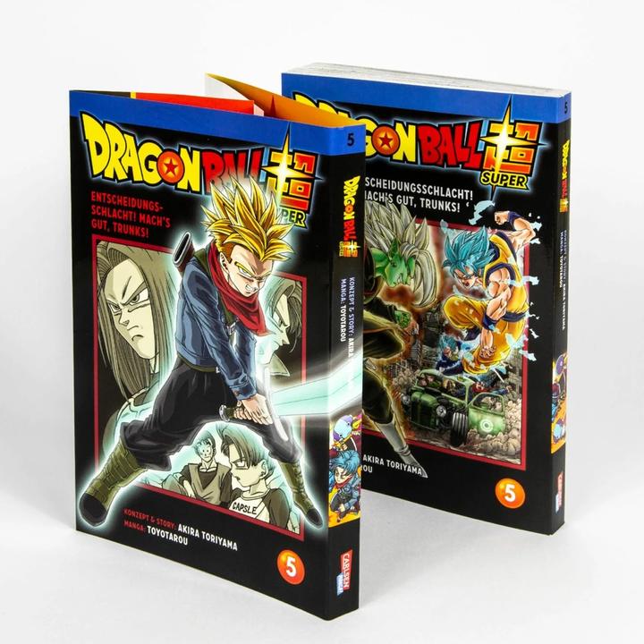 Produktbild Dragon Ball Super Bände 1-5 im Sammelschuber mit Extra (Deutsch, Akira Toriyama (Original Story), 2019)