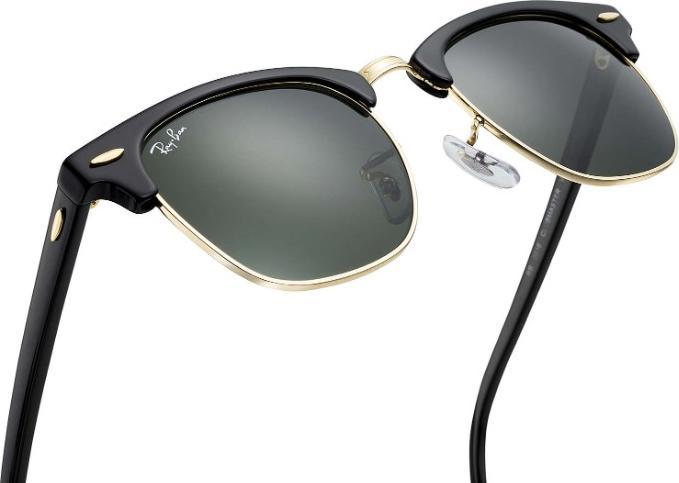 Actual product image Ray Ban Clubmaster