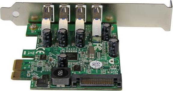 Actual product image StarTech 4 Port PCIe USB 3.0 Card