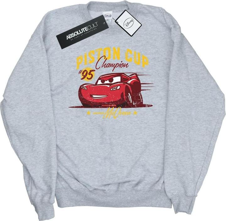 Actual product image Disney Girls Cars Piston Cup Champion Sweatshirt (140, 146)