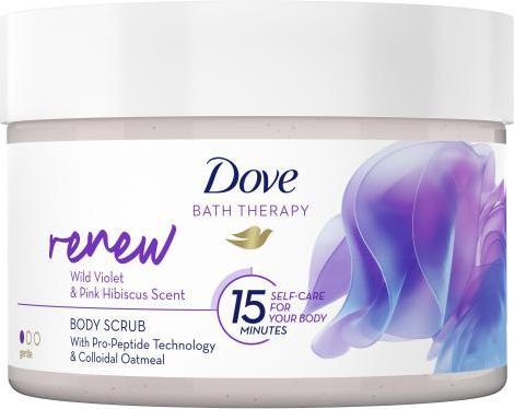 Produktbild Dove Bath Therapy - Renew Body Scrub (295 ml)
