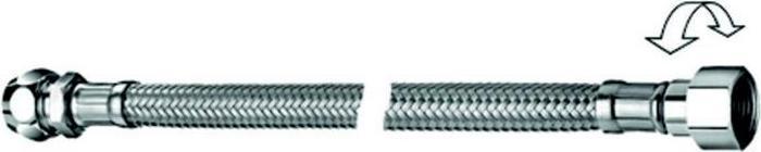 Actual product image Schell flex hose FLEX clean-flex S 3/8inchx10mm 3/8inch ÜM, rotatable, chrome