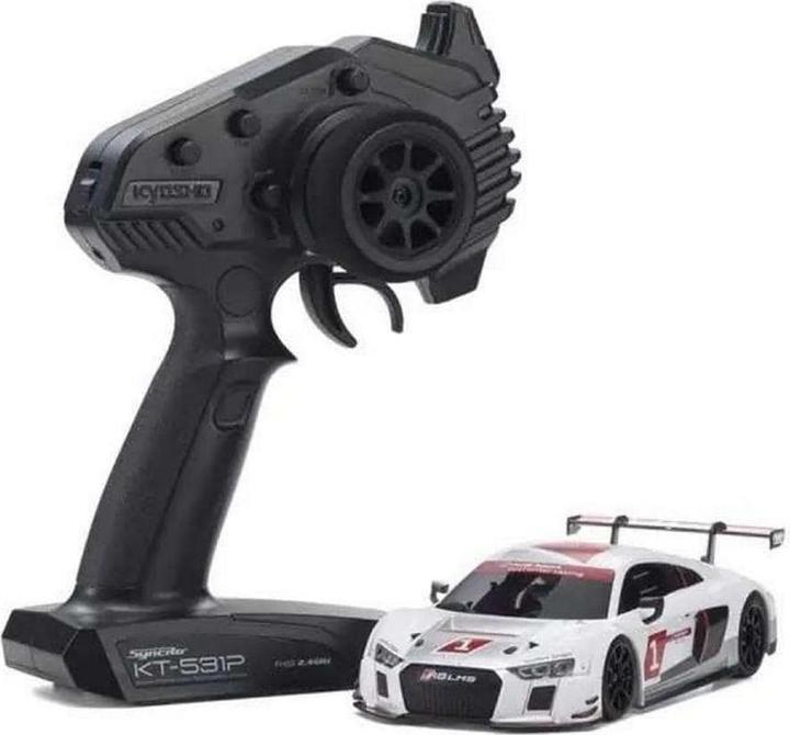 Image du produit Kyosho MINI-Z MR-04 Audi R8 LMS, Weiss ARTR, 1:27 (Presque prêt à être conduite)