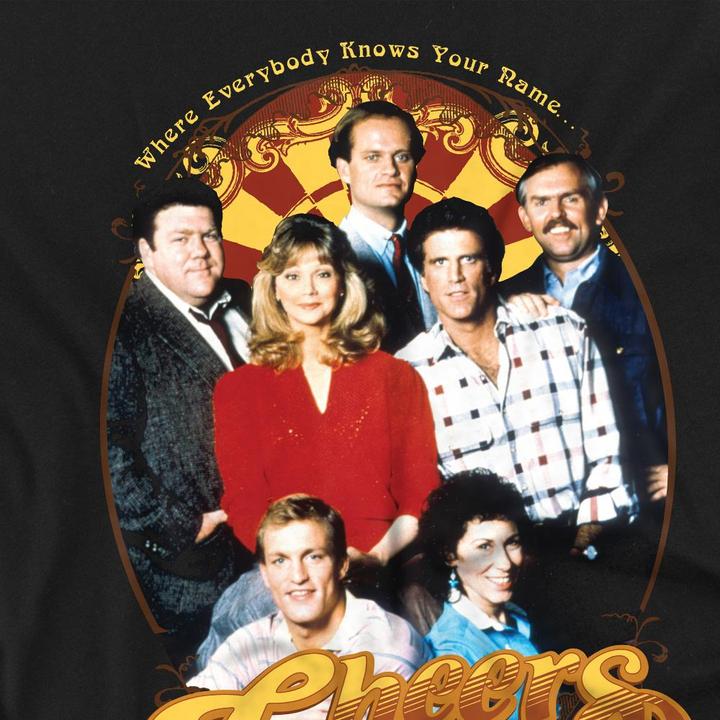 Actual product image Cheers Mens Group Shot T-Shirt (XL)